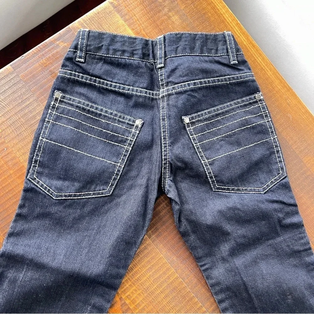 Bottoms jeans 6T elastic belt Burberry blue